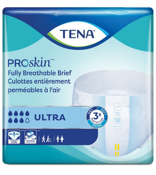 Tena ProSkin Ultra Briefs Large Blue 122-150 cm (48"-59") Bag/40