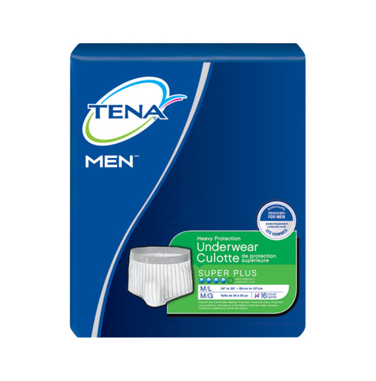 Tena Men Comfort Fit Underwear Medium/Large Bag/16